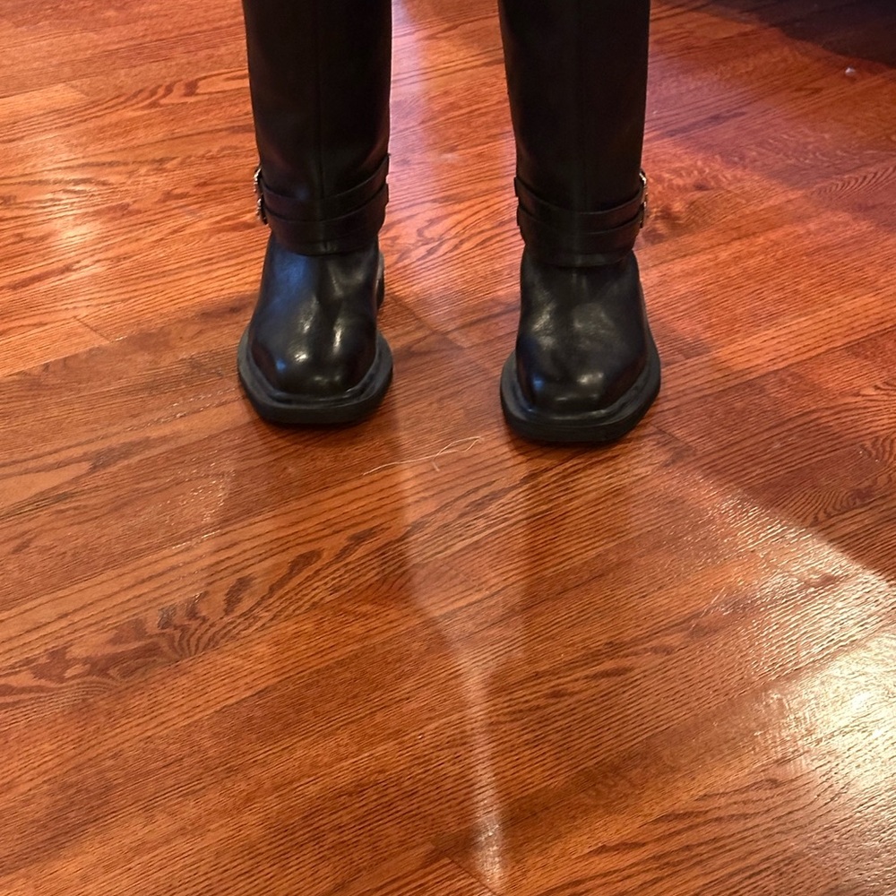 Free People Black Combat & Moto Boots - Picture 3 of 11